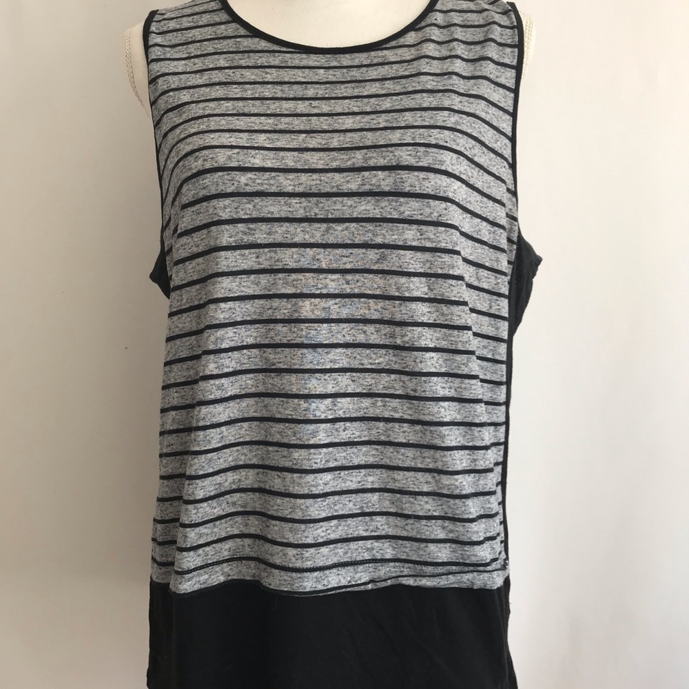 Athleta stripped workout fitness yoga top